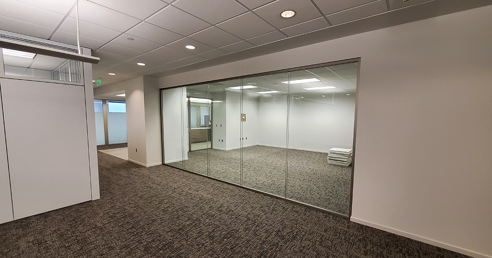 New Demountable Walls Provide Acoustical Privacy and Flexibility to Area Law Firm